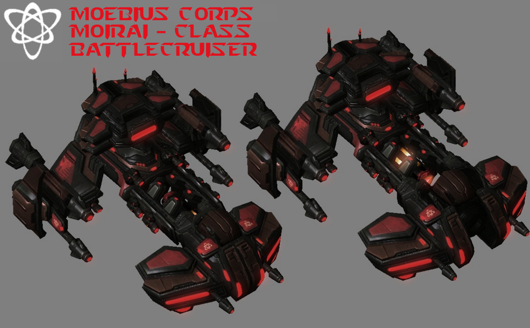 Moebius Corps - Moirai Class Battlecruiser 