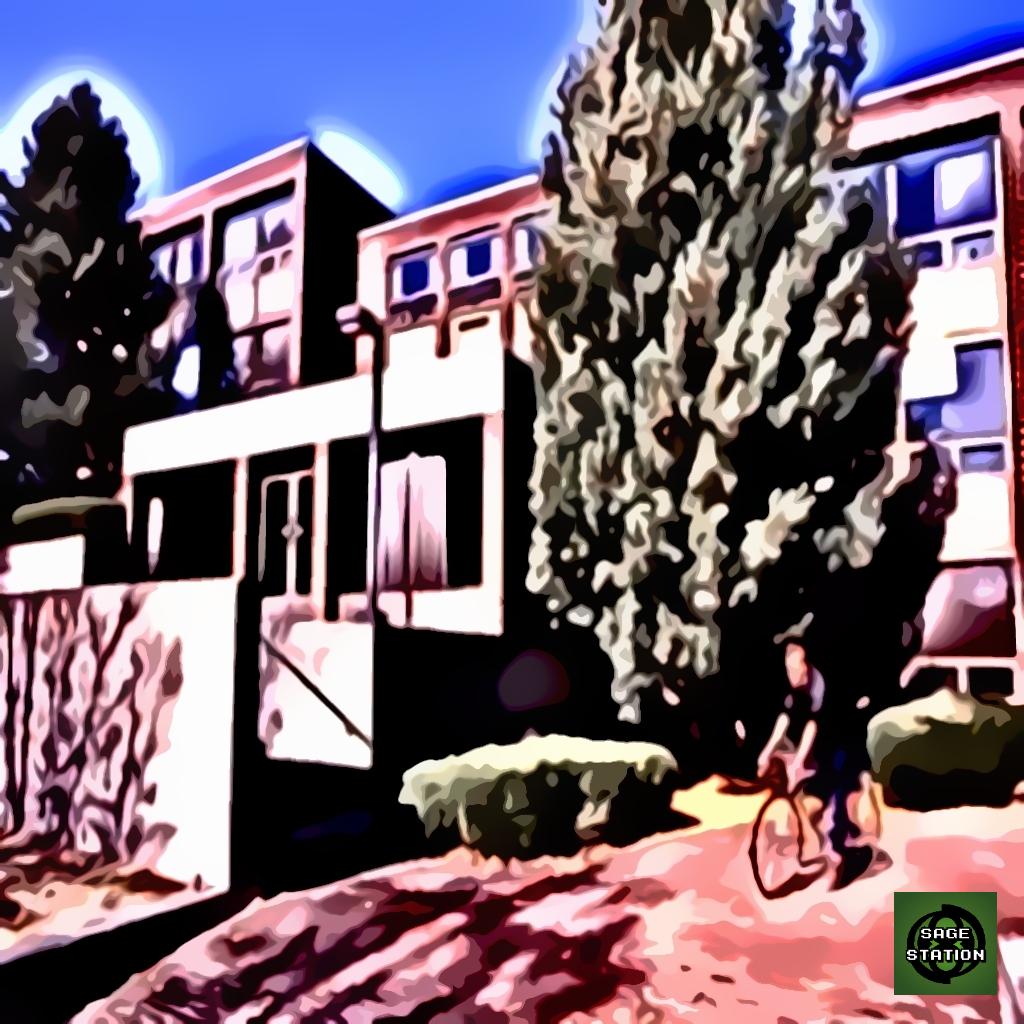This building was the birthplace of the idea to recreate one of our favorite mod packs, and thus serves as the cover image to the modpack!