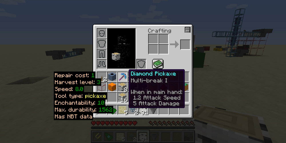 Extension items. Extension items