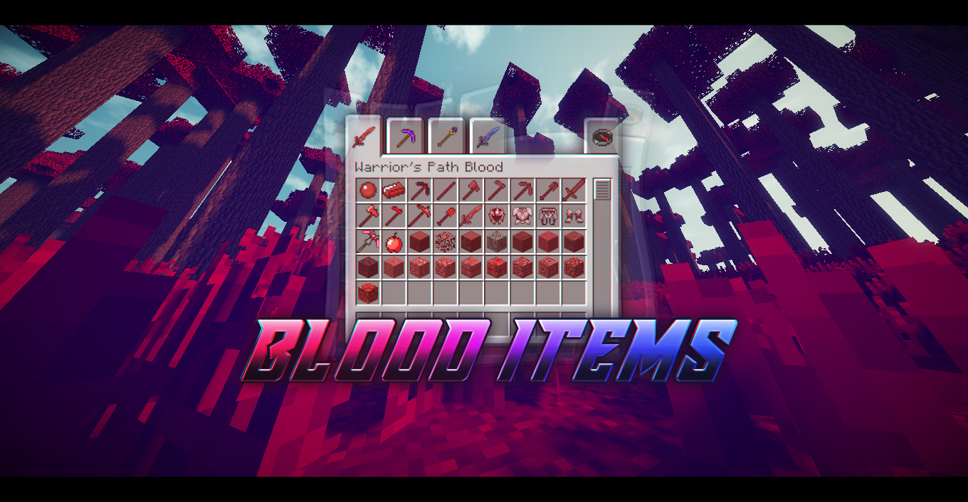 Blood Biome / Blood Items