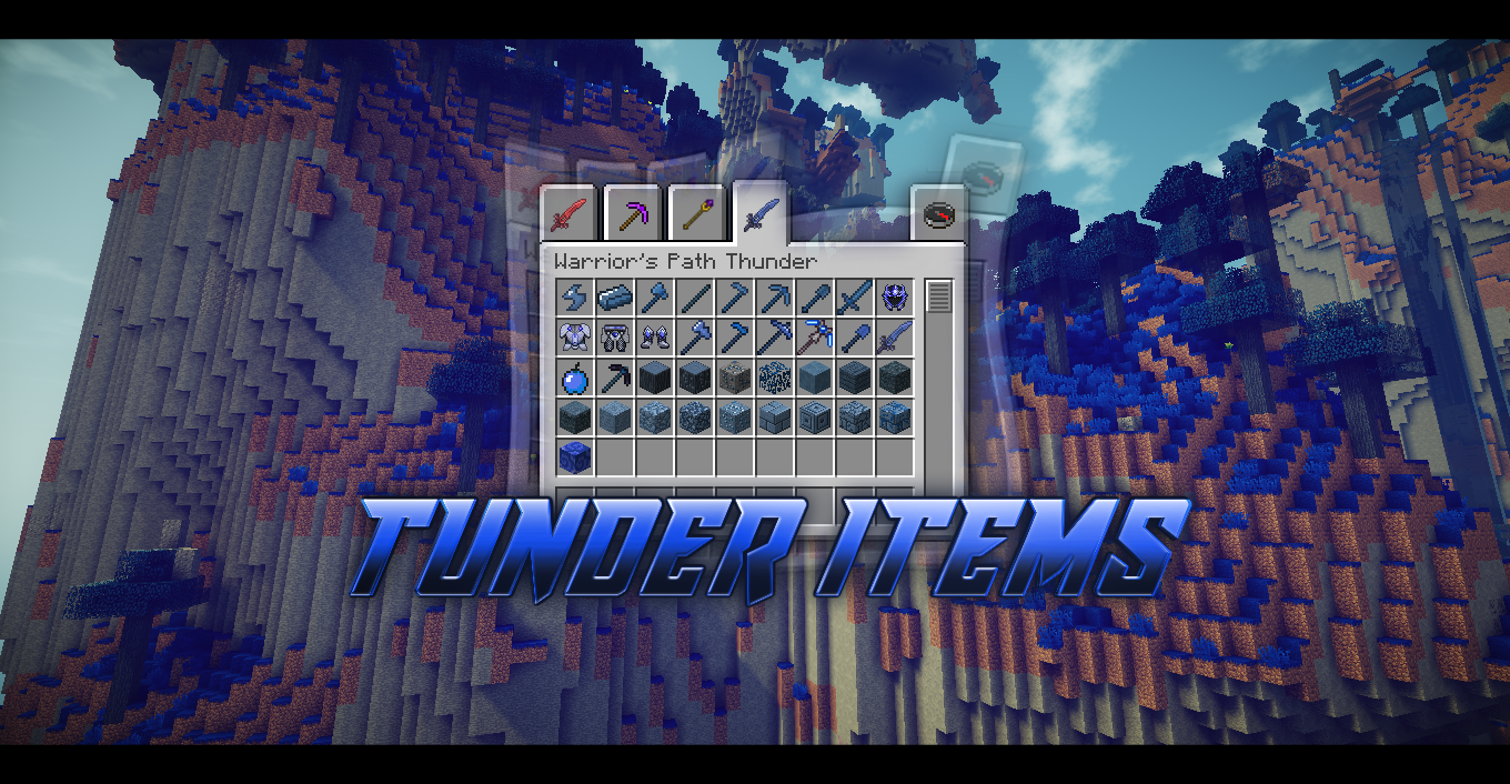 Tunder Biome / Tunder Items