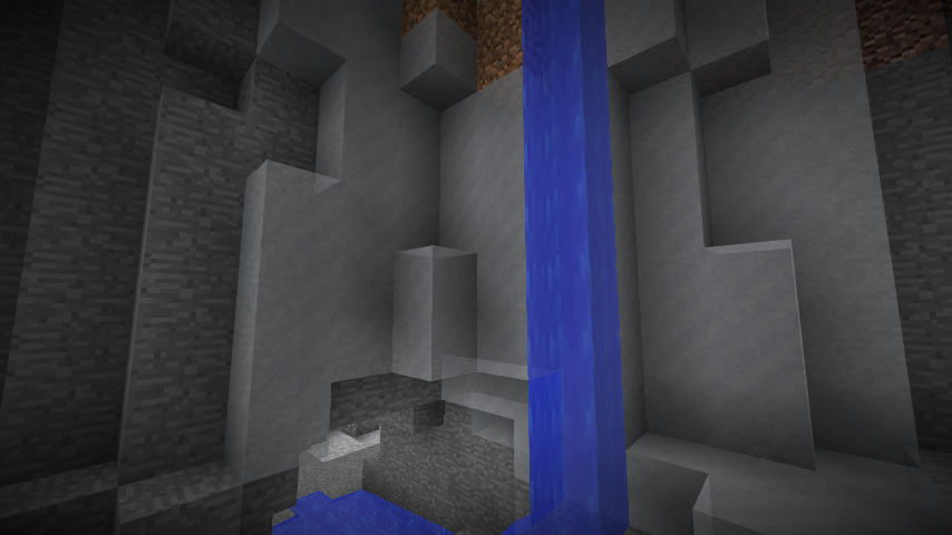 A cluster of halite generated underground