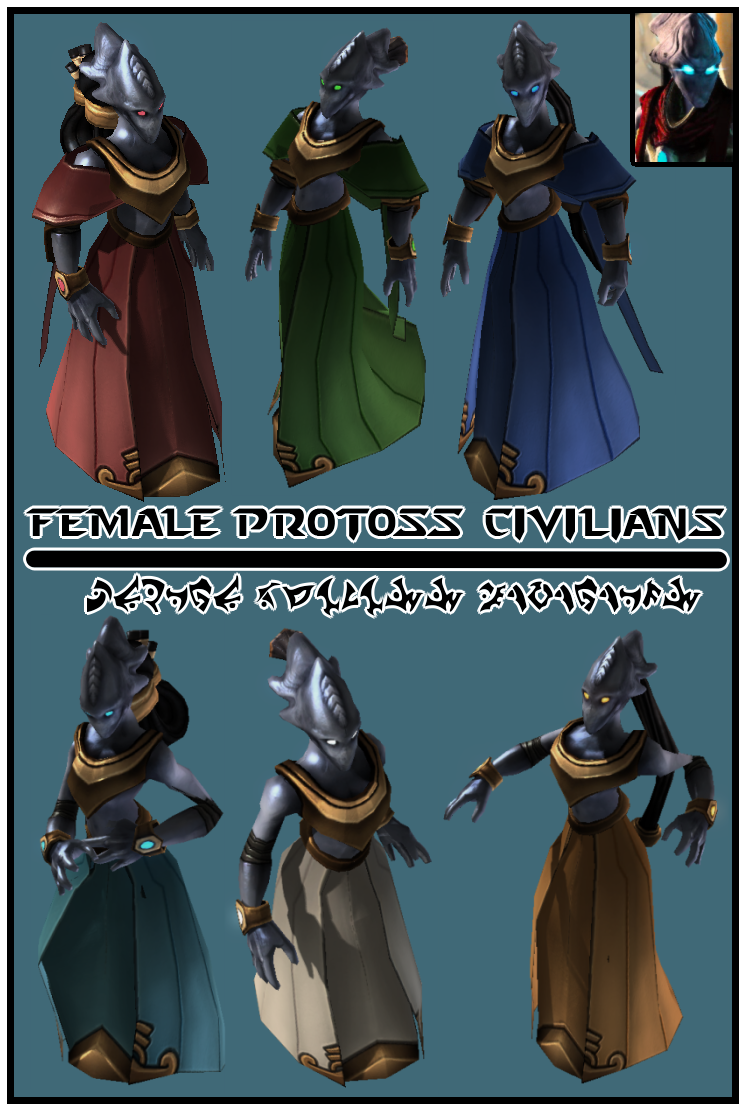 Female Protoss Civilian