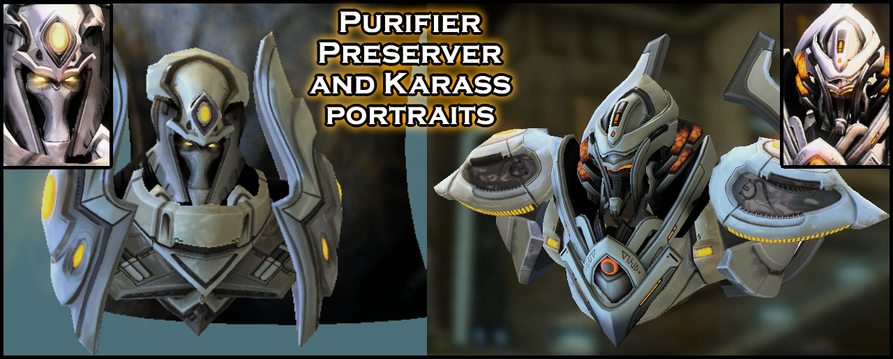 Karass and preserver purifier Portraits