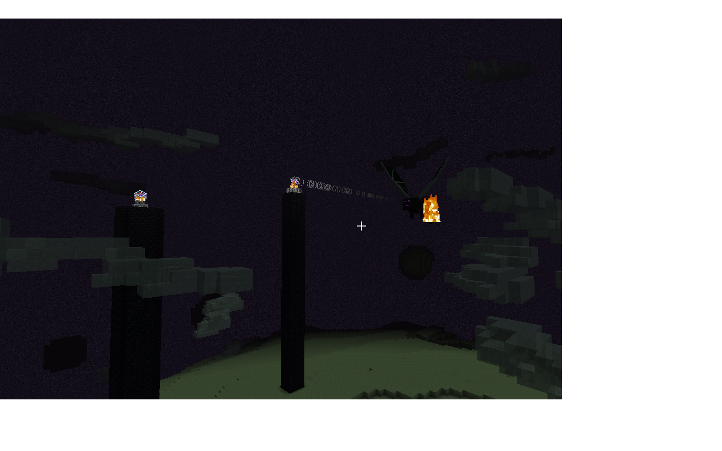 Ender Dragon is the hardest boss in this modpack. It has 400 HP.