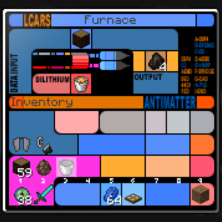 LCARS Furnace GUI