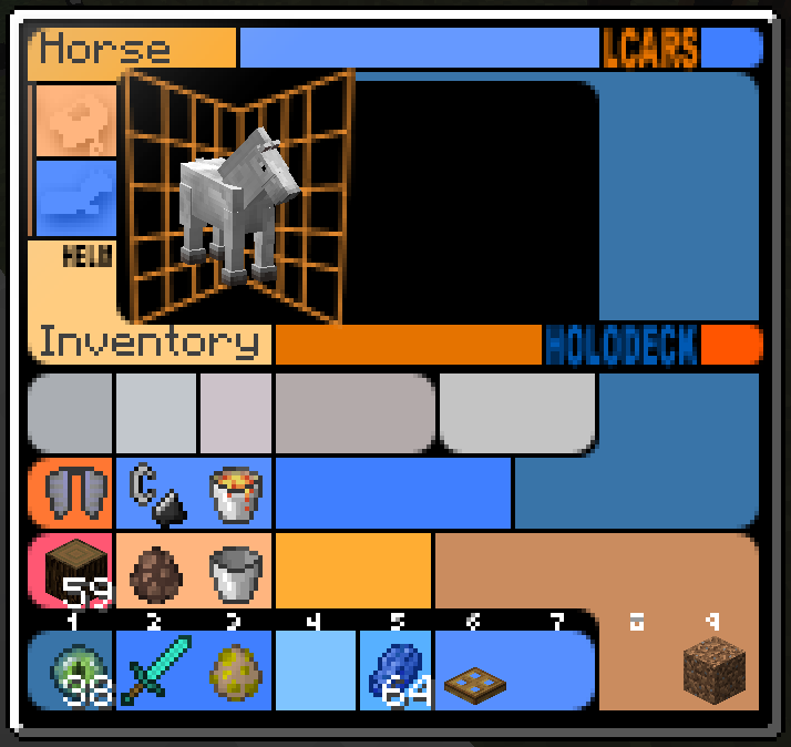 LCARS Horse Inventory GUI