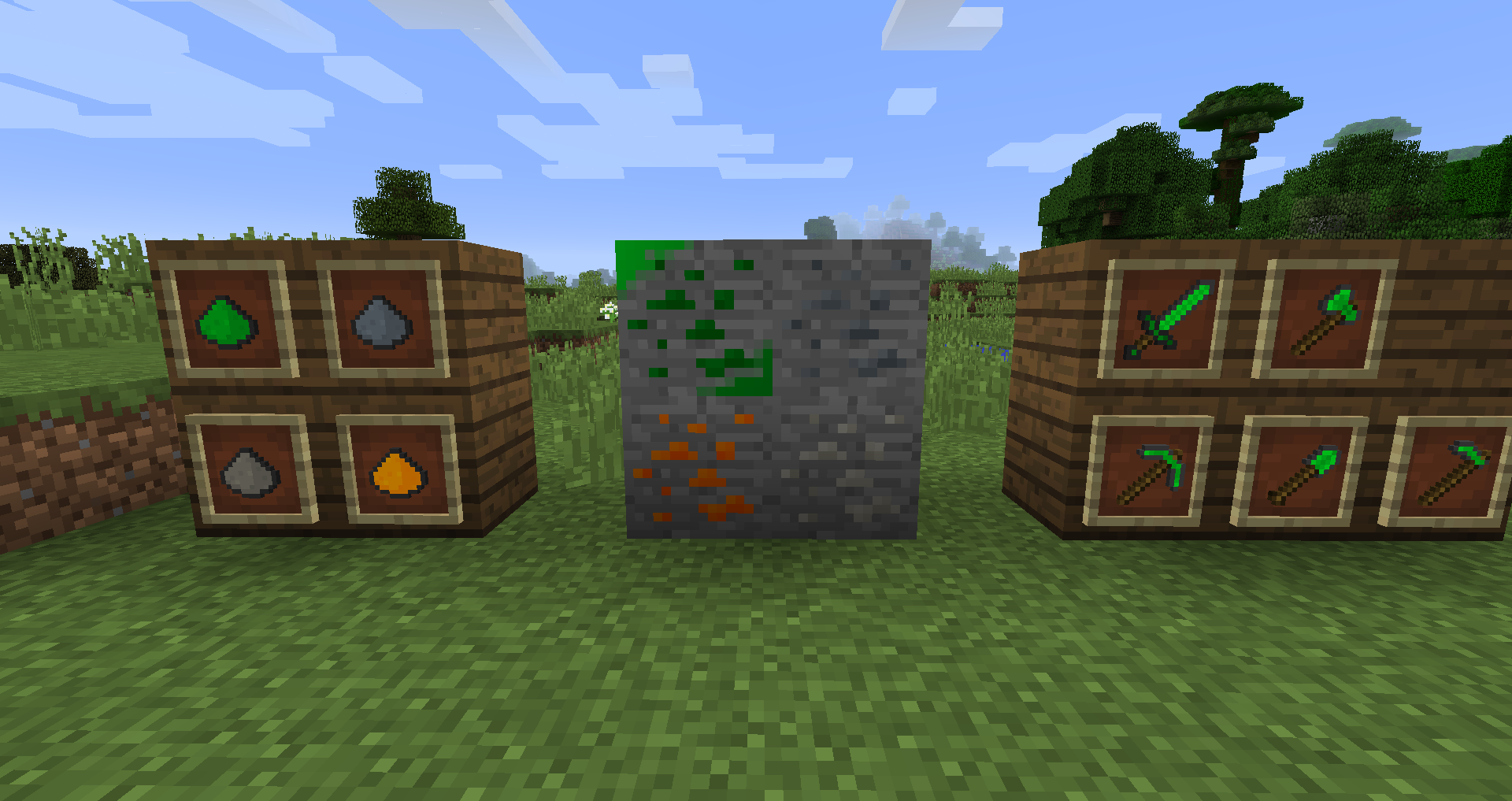 Mod blocks and items