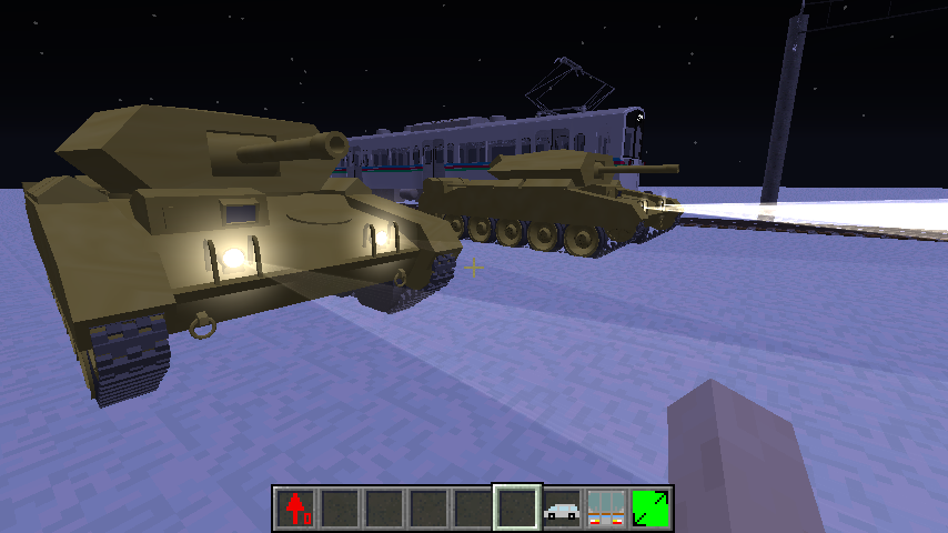 Tank and Train