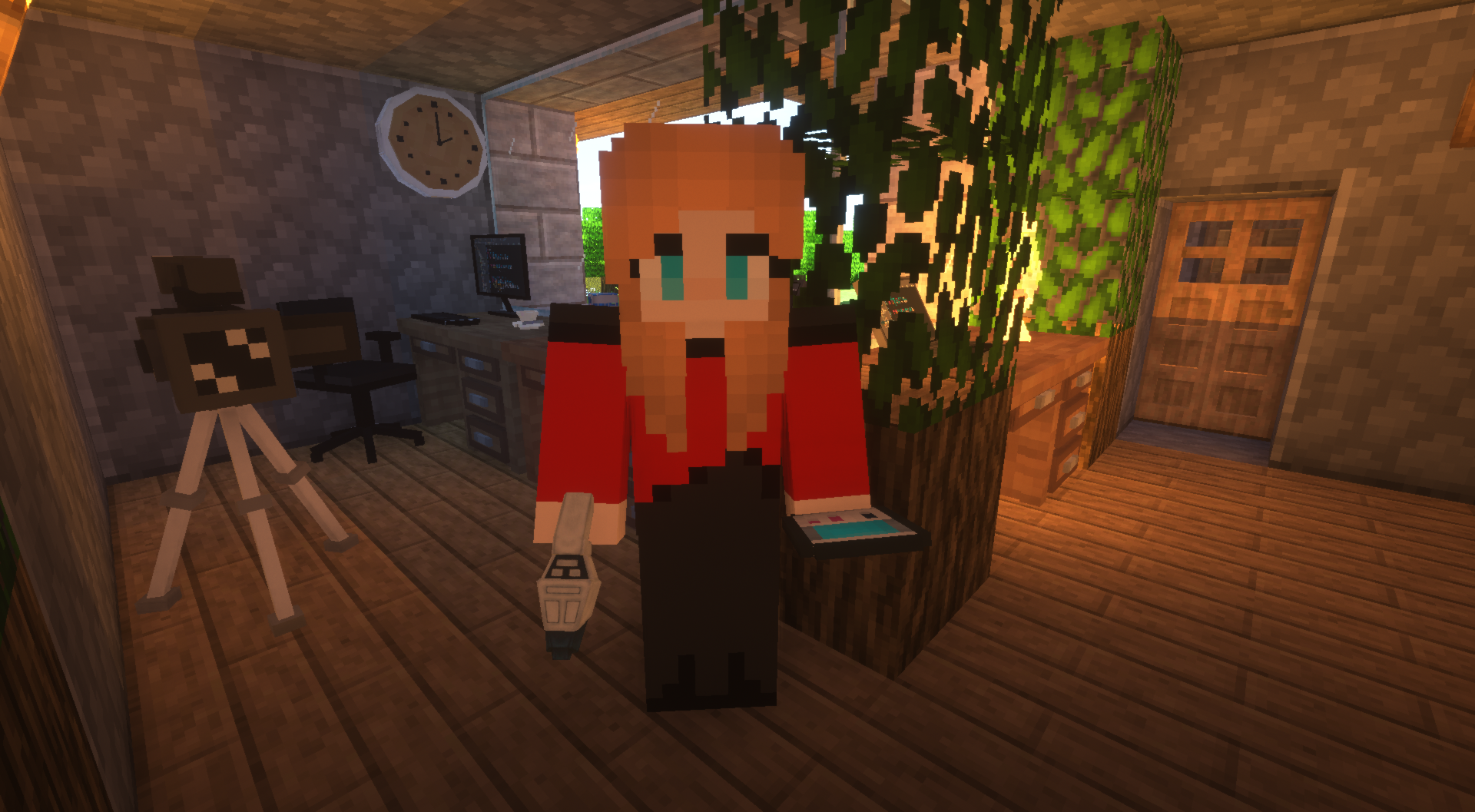 This NPC is an example of what you can do with Custom NPC.