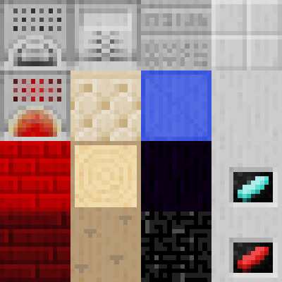 Assorted block textures