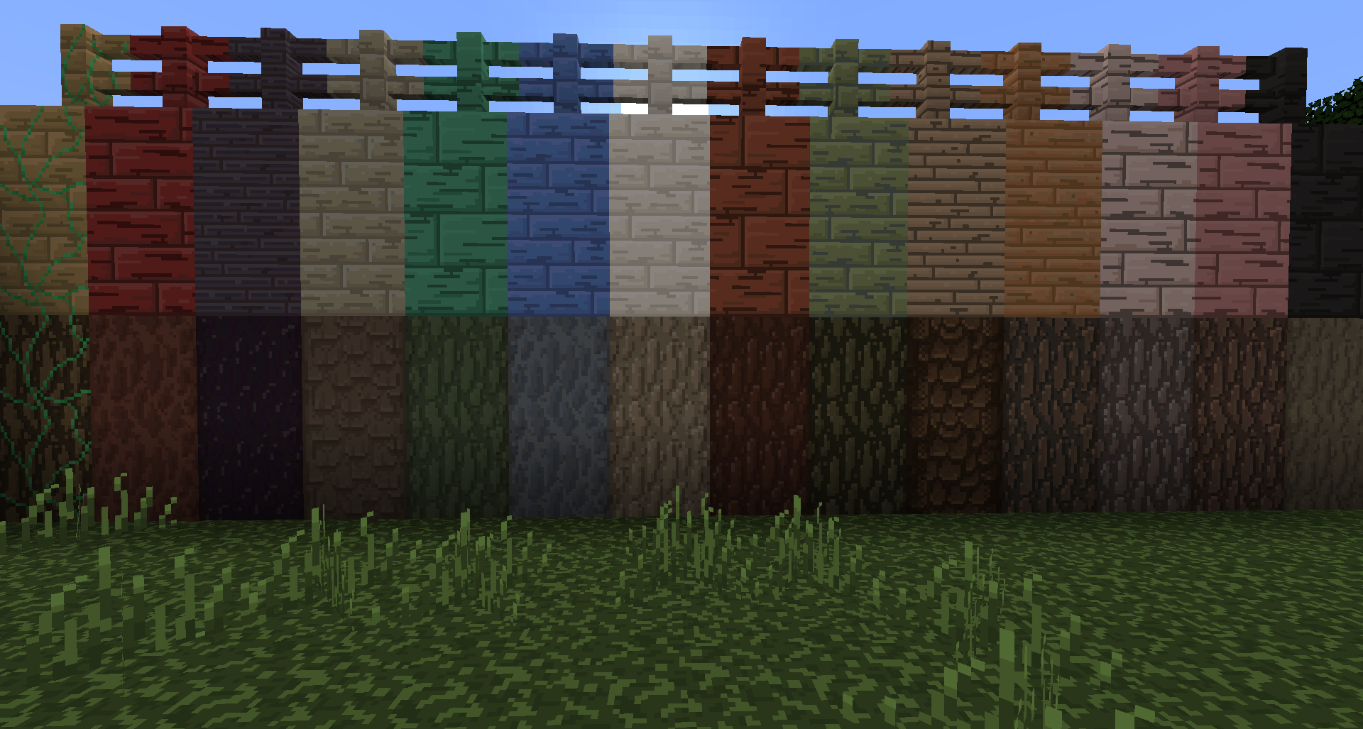 Biomes O' Plenty woods and planks