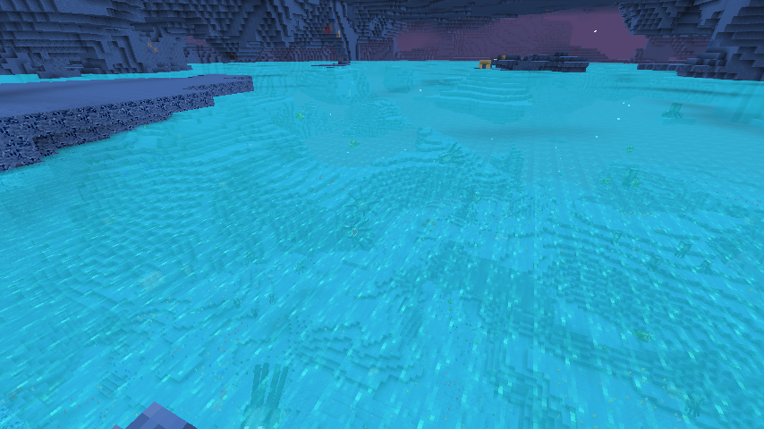 Top of water in Aquatic Dimension