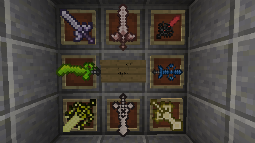 The 8 swords in Item Frame