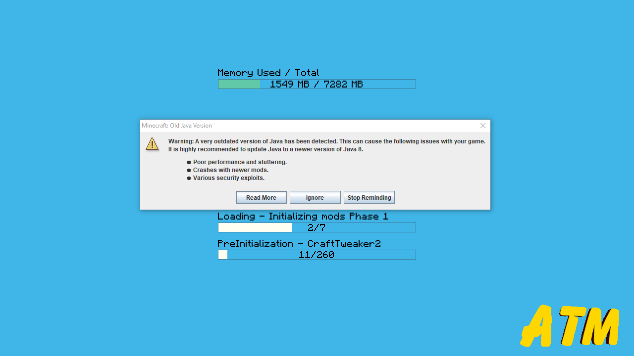 Oldjavawarning Mods Minecraft Curseforge
