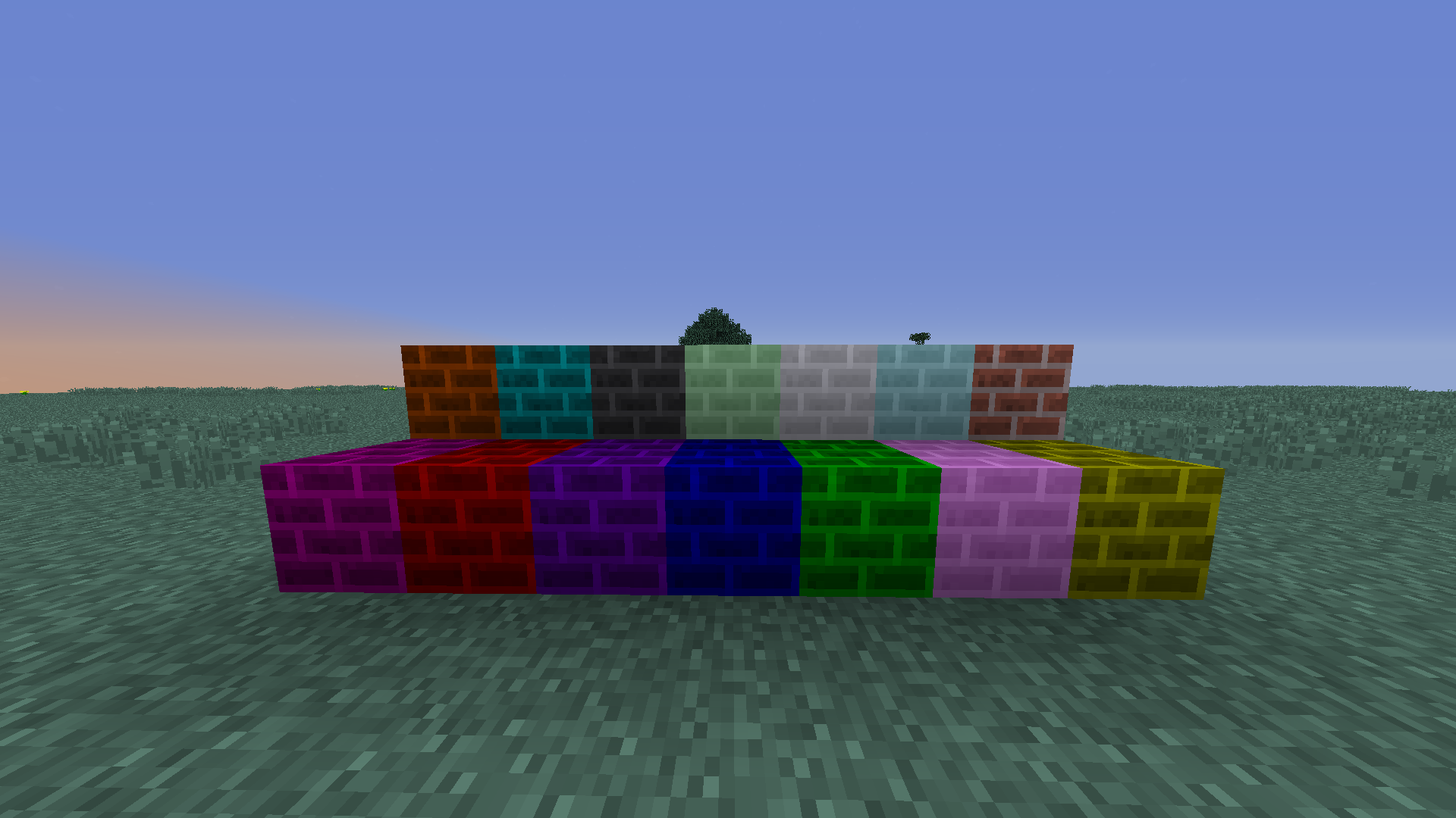 Colored Bricks