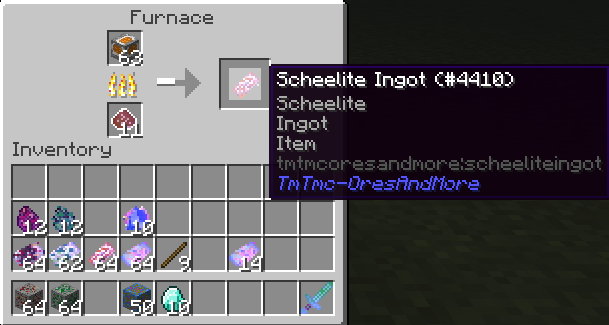 Scheelite Fuel Ore