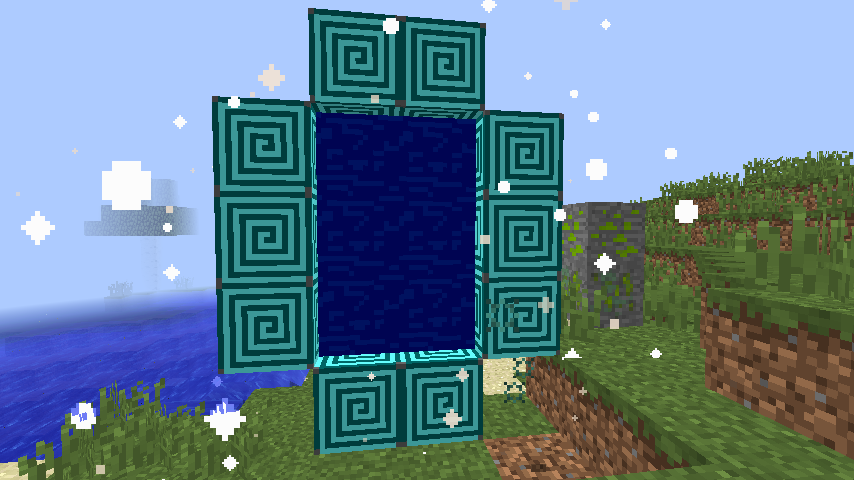 Another way to build a diamond portal