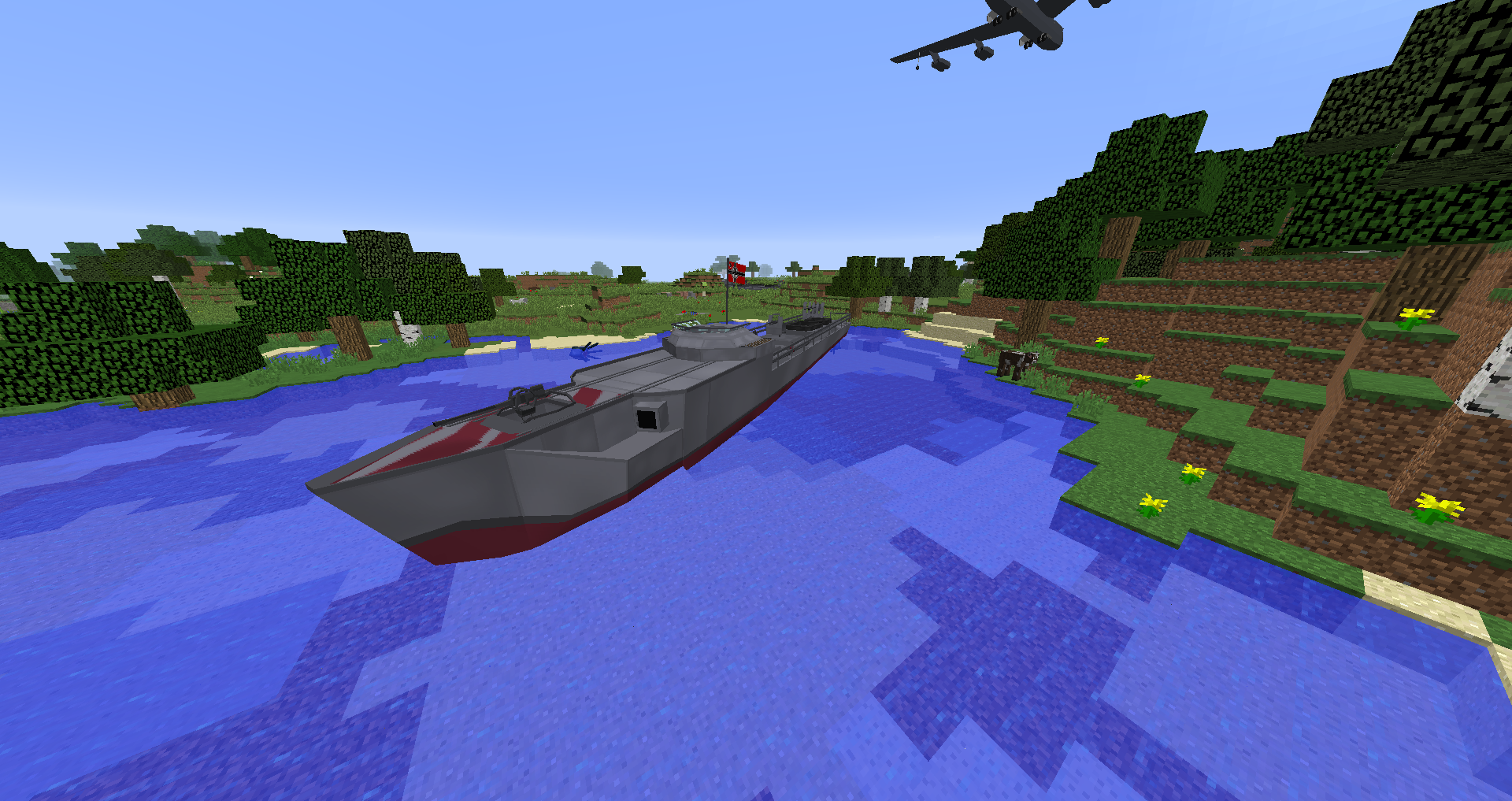 Flans mod boat