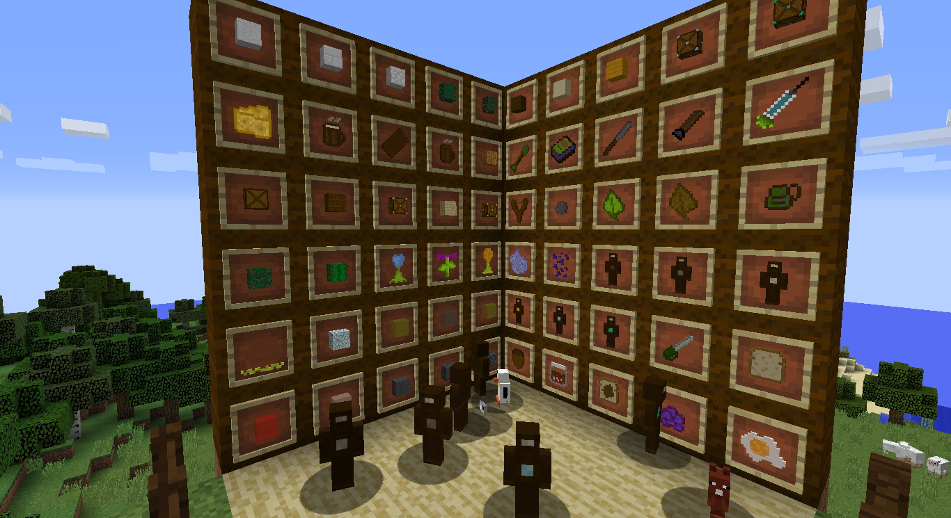 Items, Blocks and Mobs