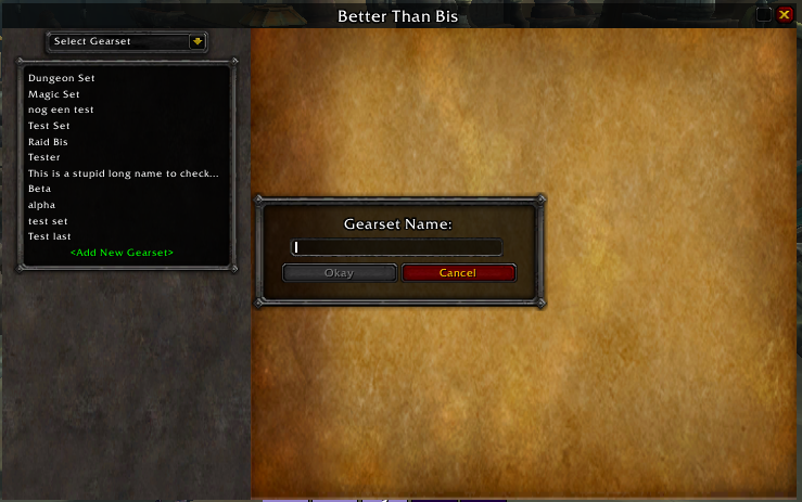 Shows the main ui as for V0.2