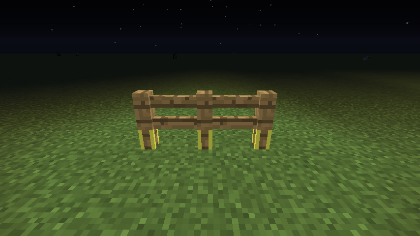 The looks of the Lighted Fence.  The item in the inventory looks different for god knows why. It worked out either way. 