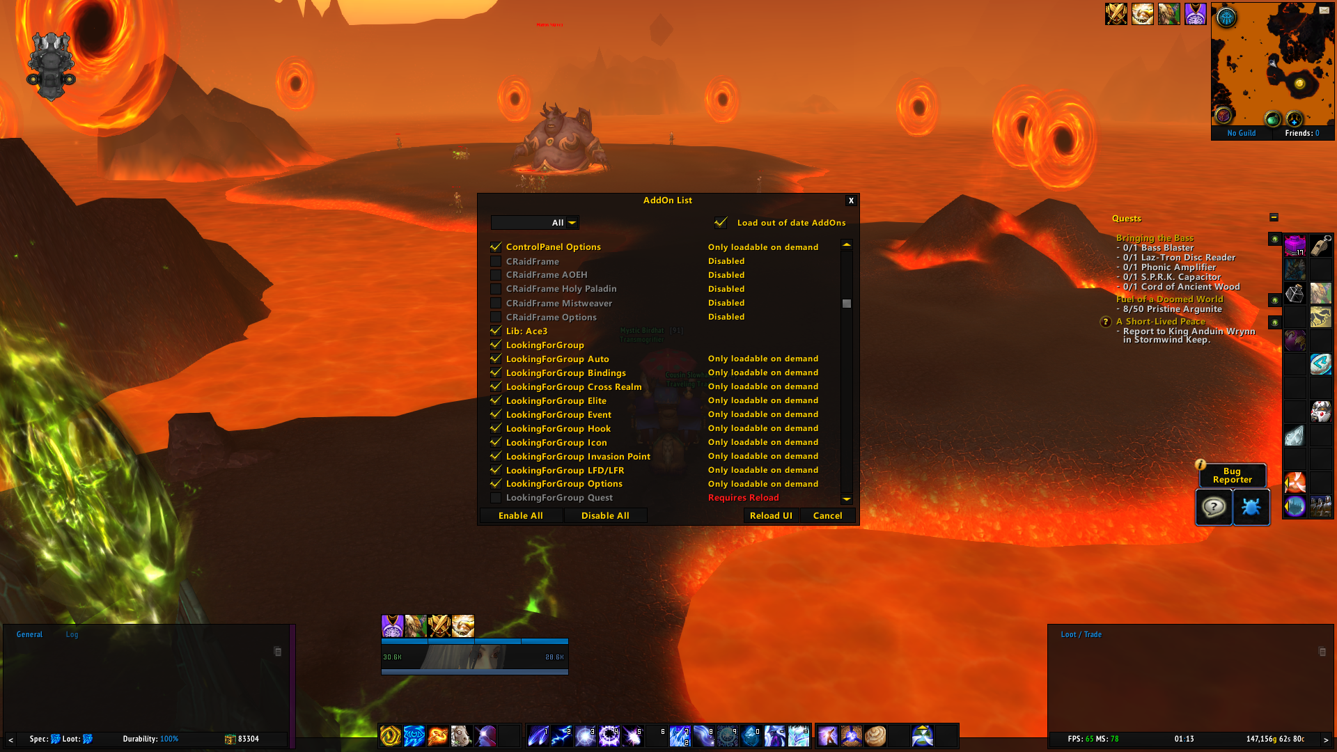 wow group finder addon