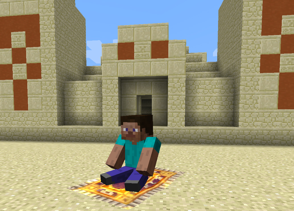Flying in Minecraft Classic Revived!