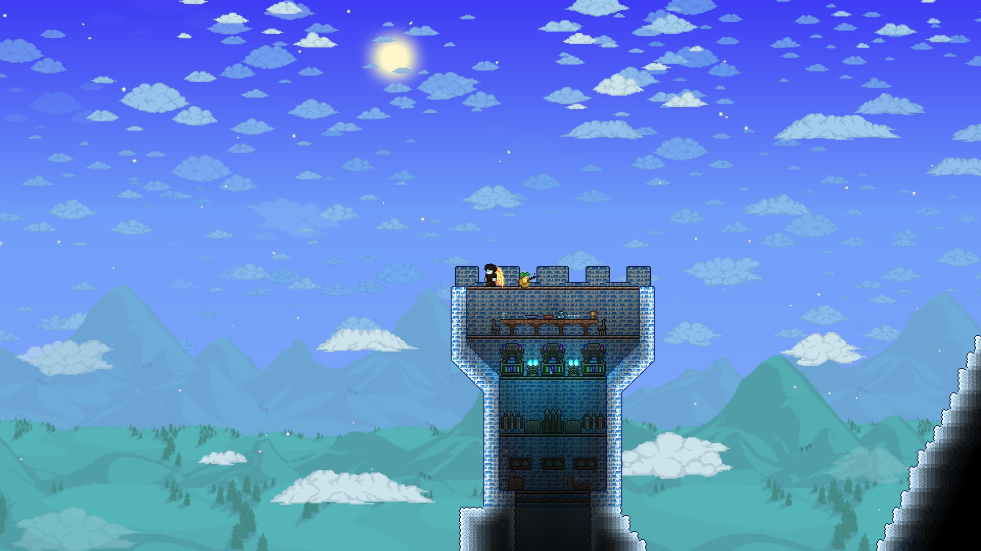 Ice tower