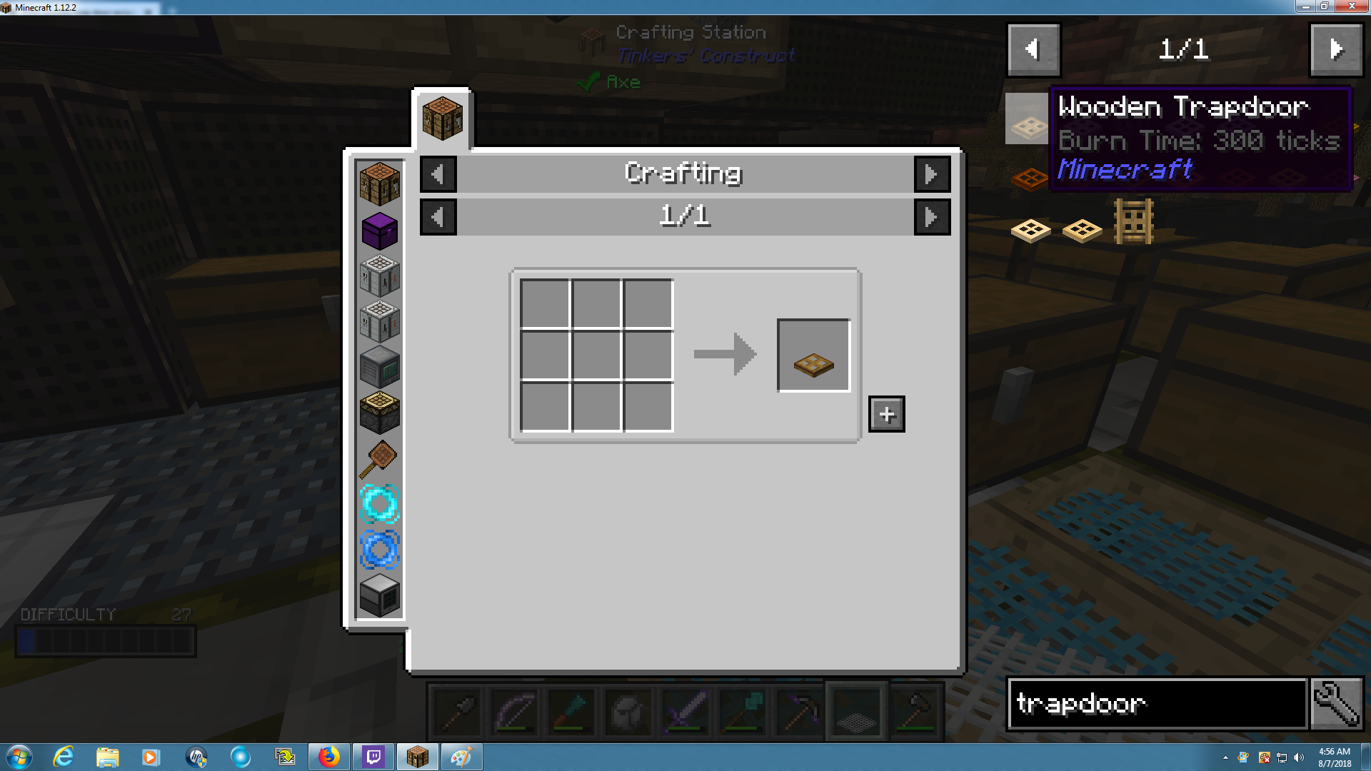 352 Wooden Trap Door Recipe Missing Issues Forever