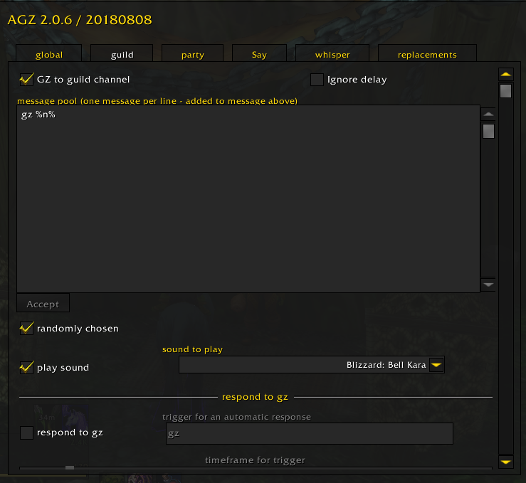 config guild dialog