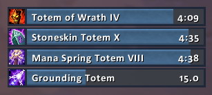 Totem Timers