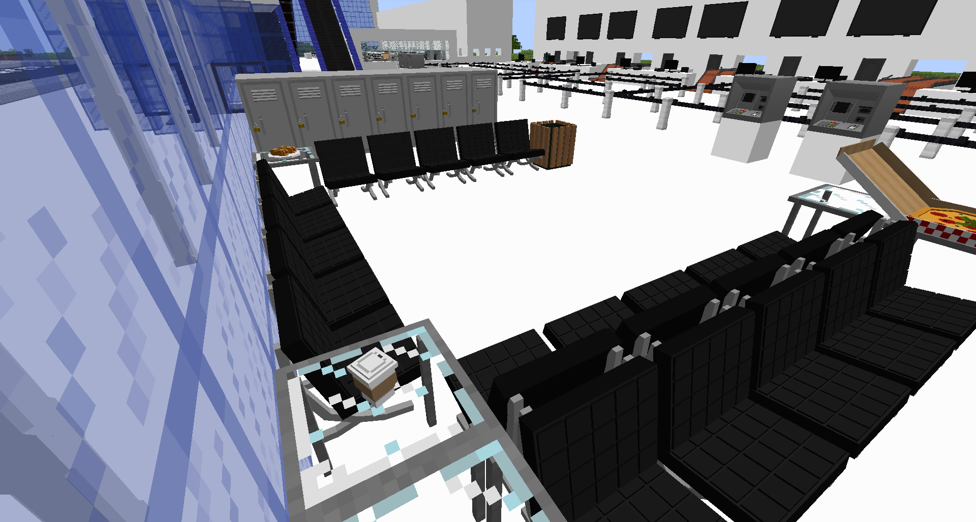 Airport inside