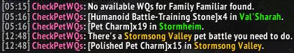 Chat Notifications with Battle for Azeroth zones