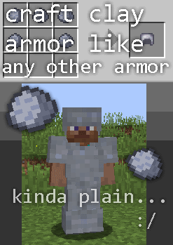 its comparable to leather armor