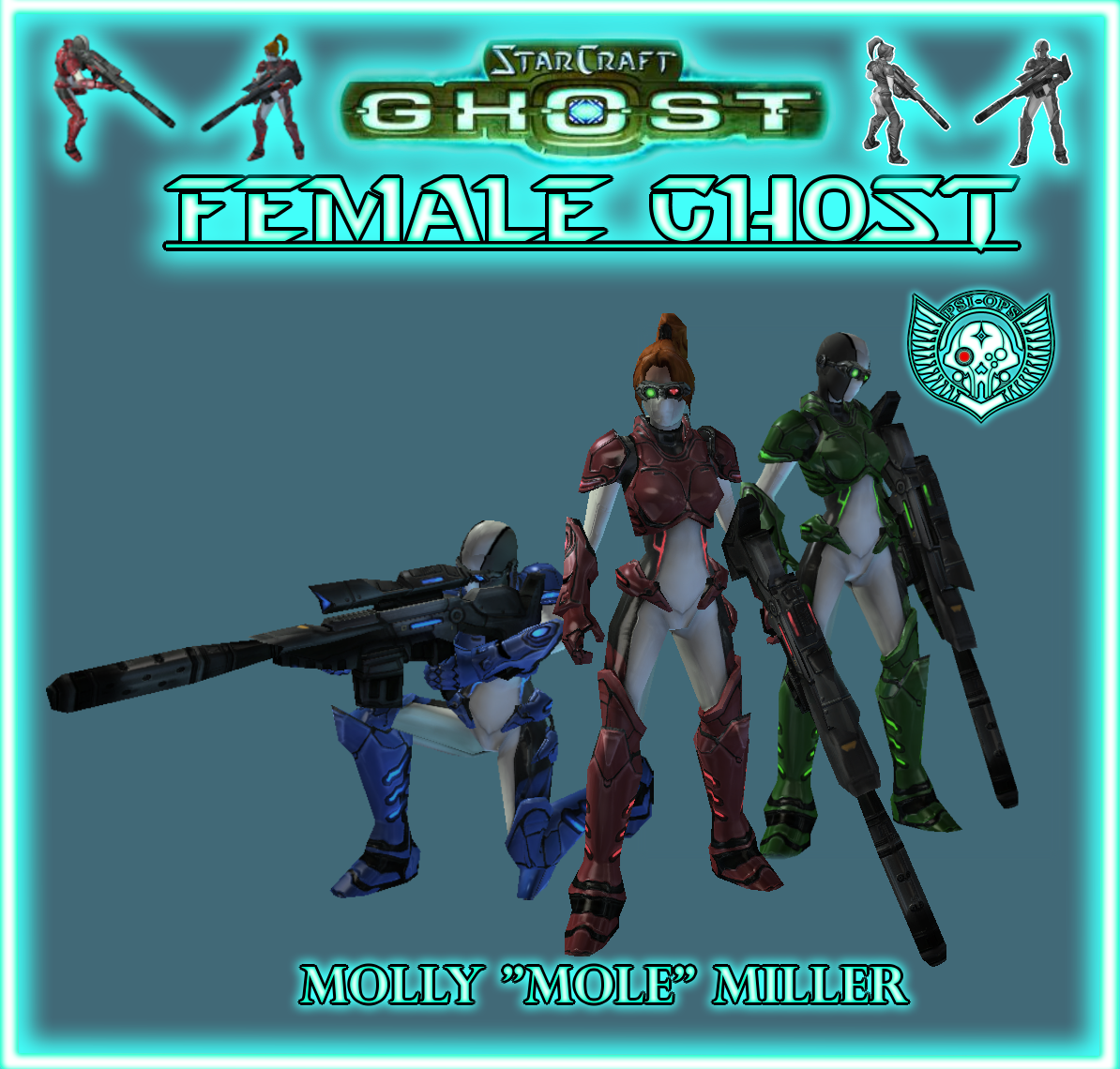 SC:GHOST Female Ghost