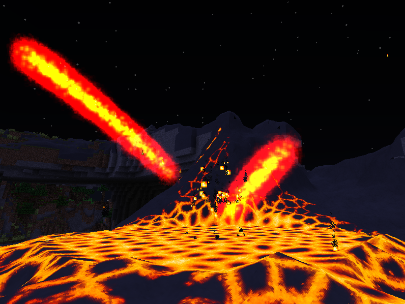 Lava bombs