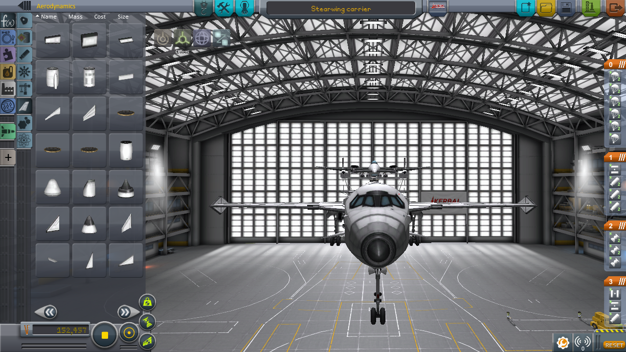 view in the hangar 3