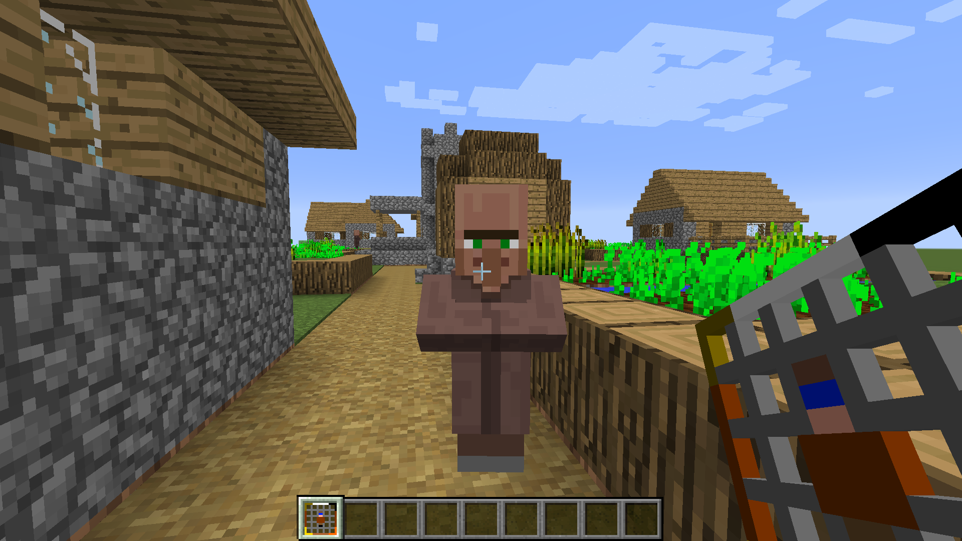 Caught Villager