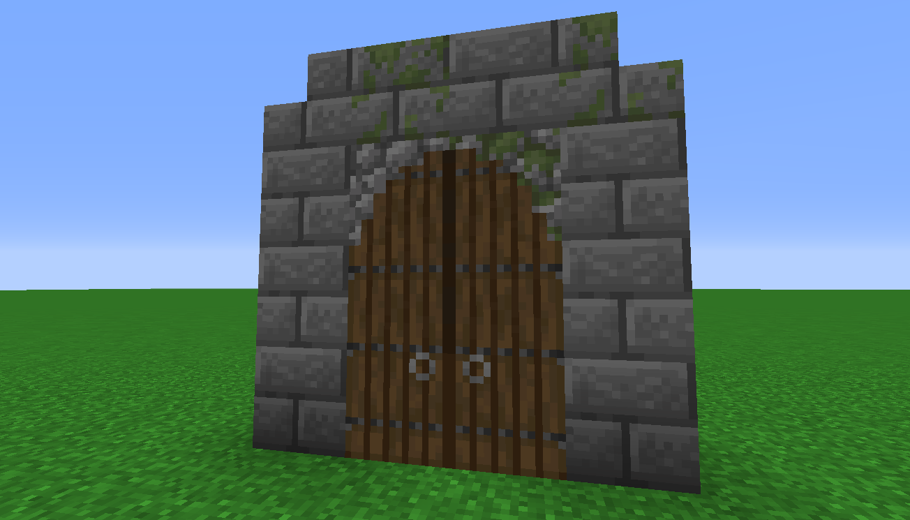 Spruce doors