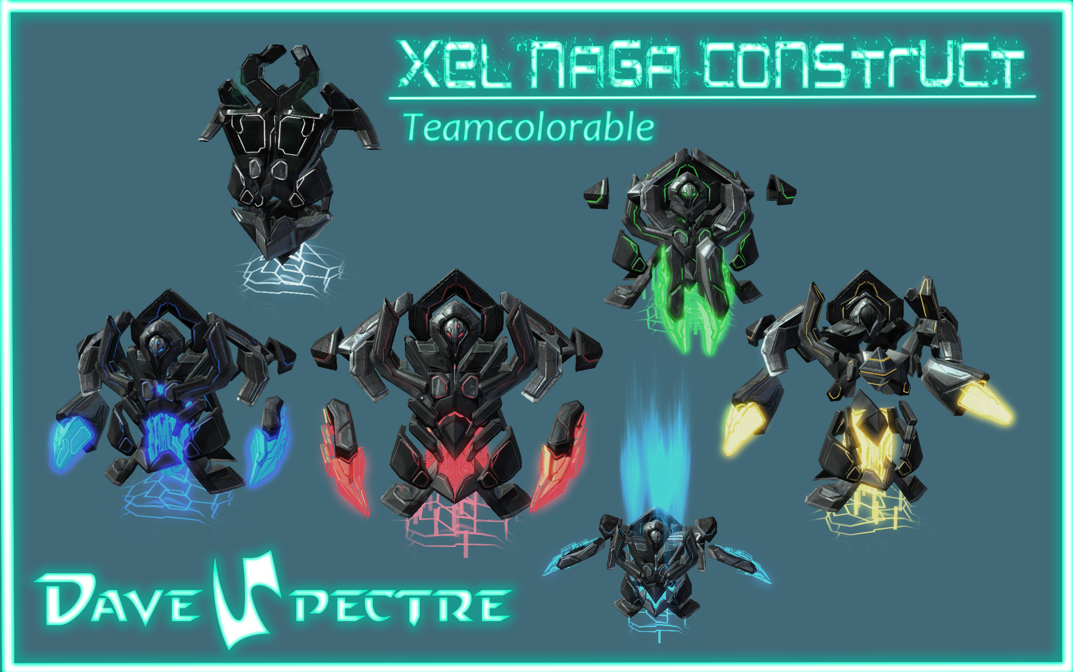 Teamcolorable Xel'naga Construct