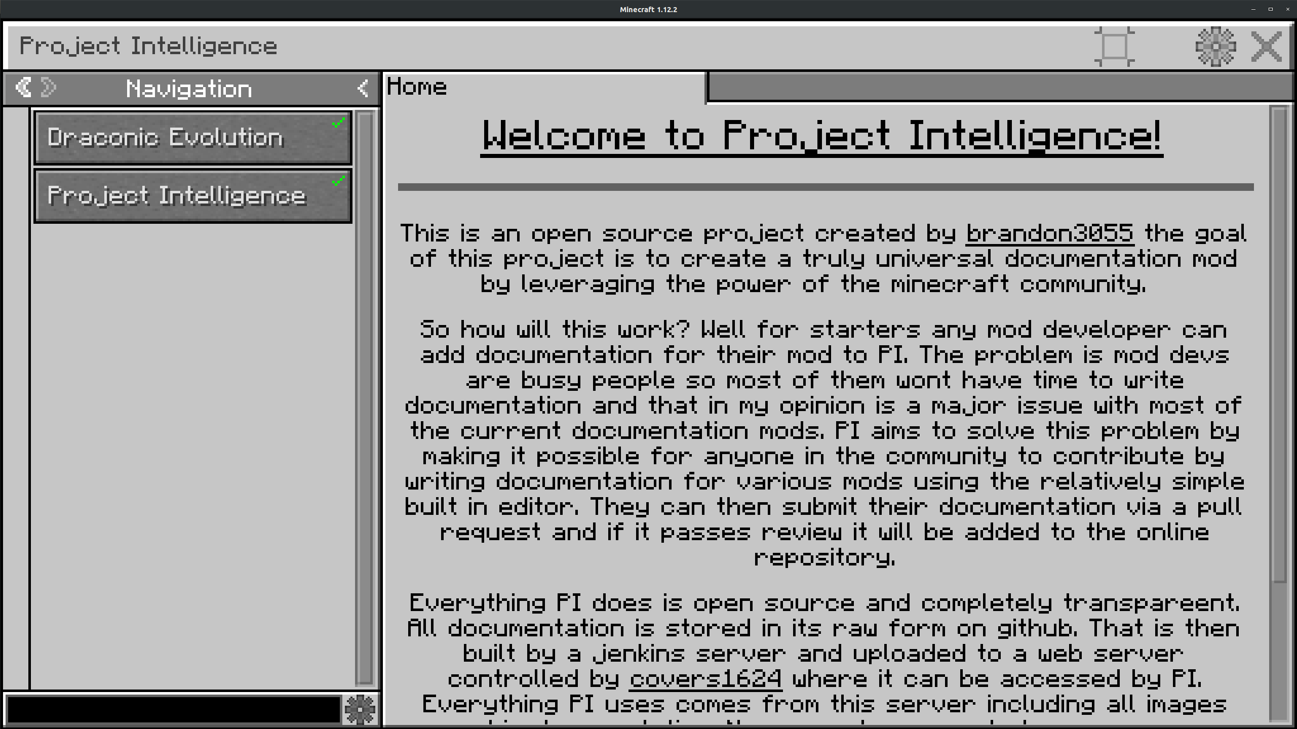 Project intelligence. Project Intelligence 1.12.2. Projectintelligence.