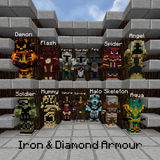 Iron & Diamond Armours