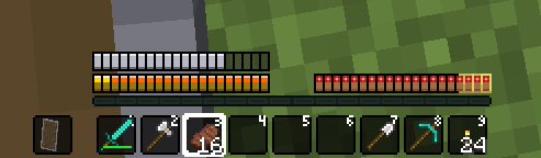 Poisoned health bar with mods