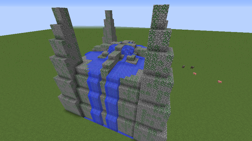 a simple temple that can be found in the over world