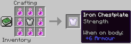 Potion Armor Crafting