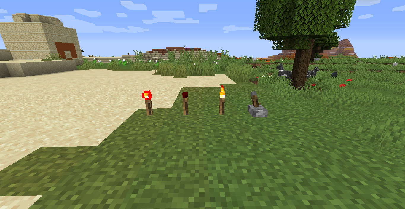 Torches + Lever