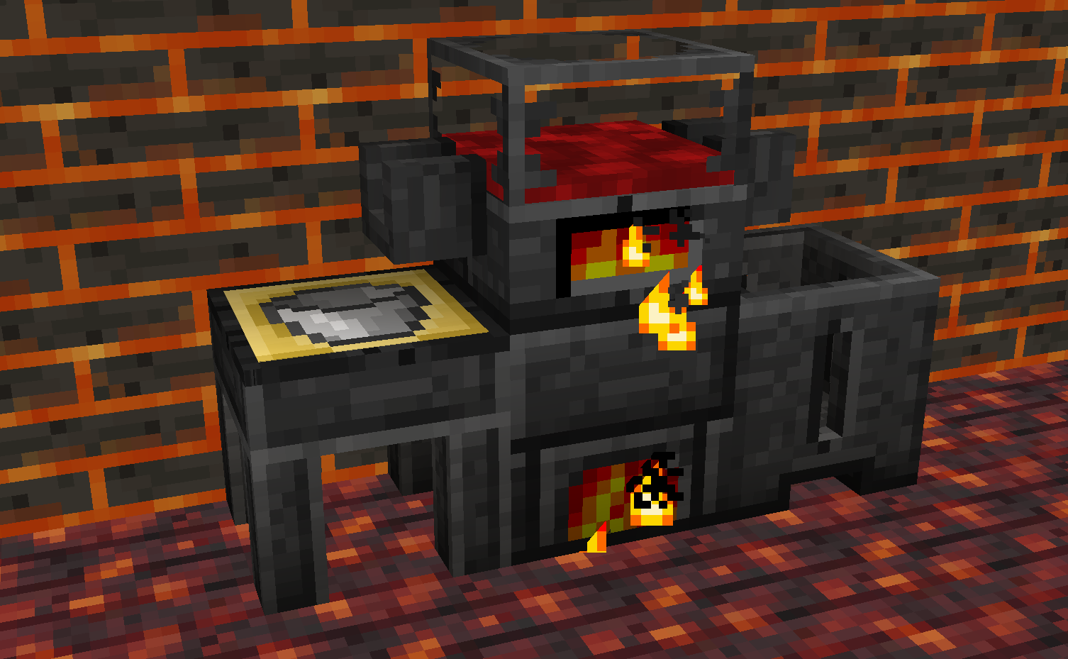 minecraft moded forge building