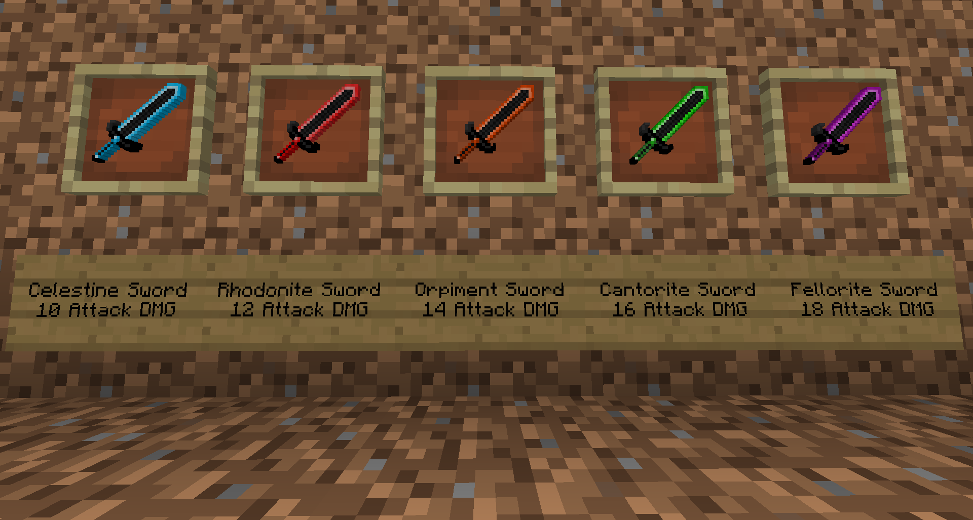 Swords and Attack Damage