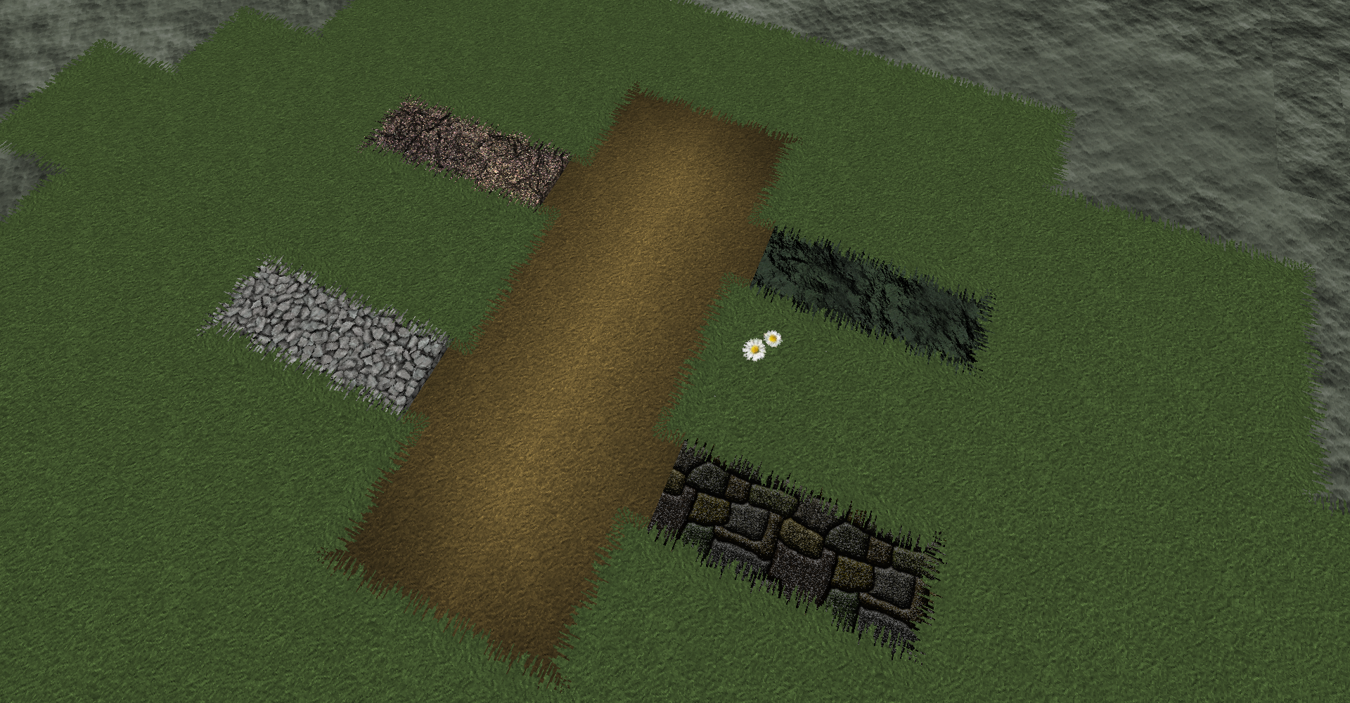 grass border overlay